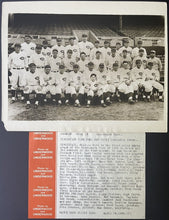 Load image into Gallery viewer, 1926 Cincinnati Reds Team Photo MLB Baseball Redland Field Before Opening Day
