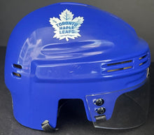 Load image into Gallery viewer, Doug Gilmour Autographed Toronto Maple Leafs Mini Helmet Signed NHL Fanatics
