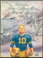 1959 Dedication NAVY - Marine Corps Memorial Stadium Football Program Unscored