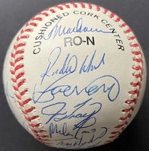 Load image into Gallery viewer, 1997 Montreal Expos Team Signed National League Rawlings Baseball x30 JSA LOA
