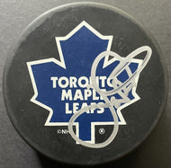 Joe Nieuwendyk Signed Autographed Toronto Maple Leafs NHL Hockey Puck