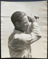 Vintage Type 1 Photo Jack Munger In 1933 US Championship Golf Tournament