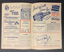 Load image into Gallery viewer, 1947 Montreal Royals v Toronto Maple Leafs International League Baseball Program
