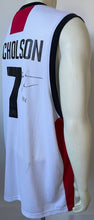 Load image into Gallery viewer, Andrew Nicholson Autographed Team Canada Nike Basketball Jersey Signed Authentic
