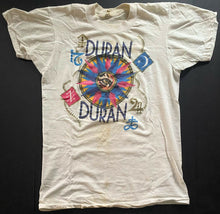 Load image into Gallery viewer, 1984 Duran Duran Canada Tour Original Vintage Concert T-Shirt Screen Stars Large
