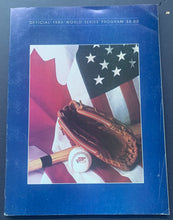 Load image into Gallery viewer, 1986 World Series Site Program New York Mets Boston Red Sox MLB Baseball VTG
