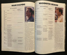 Load image into Gallery viewer, 1983 NFL Football Super Bowl XVII Program Washington Redskins Miami Dolphins
