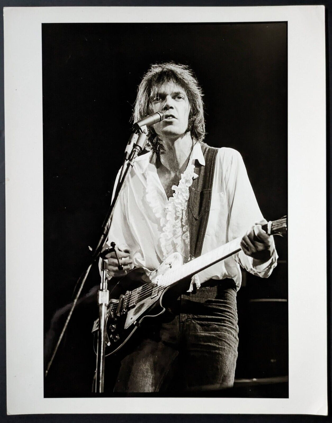 1970's Type 1 Photograph Neil Young Photographer Neal Preston Rock & Roll LOA