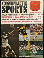 1971 Complete Sports Magazine Featuring Arnold Schwarzenegger Frank Robinson