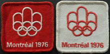 Load image into Gallery viewer, 1976 Official Summer Olympics Montreal Four Patches Partial Original Packaging
