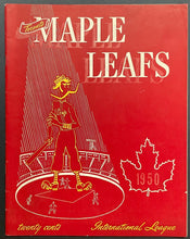 Load image into Gallery viewer, Toronto Maple Leafs Philadelphia Phillies Program International League VTG MLB
