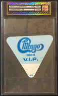1989 Chicago VIP Backstage Pass Victorious Tour iCert NM 7