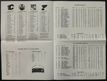 Load image into Gallery viewer, 1992 San Jose Sharks Inaugural Season NHL Hockey Program George Kingston Cover

