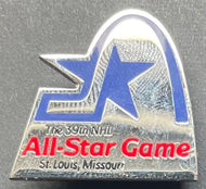 1988 NHL All-Star Game Balfour Press Pinback Hockey Vintage St. Louis Blues