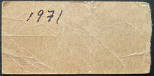 Load image into Gallery viewer, 1971 James Gang With Joe Walsh Original Vintage Massey Hall Concert Ticket
