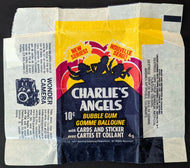 1977 Topps Charlies Angels Wax Wrapper + Sticker Trading Cards + SP Calendar