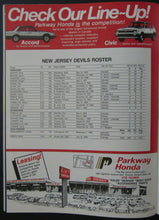 Load image into Gallery viewer, 1982 Maple Leaf Gardens NHL Program Toronto Leafs v New Jersey Devils Rick Vaive

