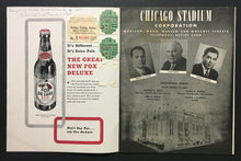 Load image into Gallery viewer, 1948 NHL Hockey Chicago Stadium Program + Tickets Blackhawks Montreal Canadiens

