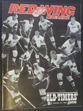 Load image into Gallery viewer, 1969 Olympia Stadium NHL Hockey Program Red Wings vs Maple Leafs Old-Timers Game

