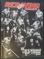 1969 Olympia Stadium NHL Hockey Program Red Wings vs Maple Leafs Old-Timers Game