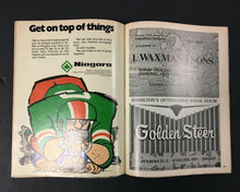 Load image into Gallery viewer, 1973 Toronto Argonauts CFL Football Program Vs Hamilton Tiger Cats Ivor Wynne
