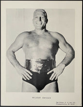 Load image into Gallery viewer, 1960s Vintage Wrestling Photo Wilbur Snyder Wrestler Vtg

