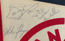 Load image into Gallery viewer, 1981 Signed IIHF World Championships Team Canada Pennant Autographed Don Cherry
