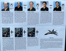 Load image into Gallery viewer, 1988 Blue Angels US Navy Flight Demonstration Squadron x3 Items Poster + Photo +
