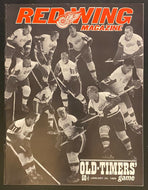 1969 NHL Hockey Program Detroit Red Wings Toronto Maple Leafs Old Timers Game