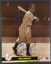 Load image into Gallery viewer, Phil Rizzuto Autographed Photo Signed New York Yankees Baseball Picture Vintage
