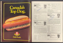 Load image into Gallery viewer, 1982 Toronto Blue Jays Home Opener MLB Program Autographed 21 Signatures Inside
