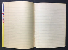 Load image into Gallery viewer, 1950s Bee Hive Golden Corn Syrup Scribbler Notebook Hockey Baseball Sports
