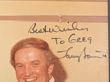 Load image into Gallery viewer, Billy Martin + Larry Barnett Autographed Type 1 Photo MLB Manager + Umpire JSA
