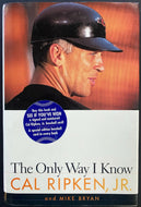 1996 Signed MLB Baseball Baltimore Orioles Cal Ripken Jr Autographed Memoir