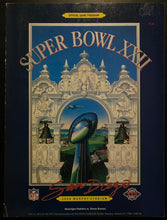 Load image into Gallery viewer, 1988 NFL Football Super Bowl XX Program Washington Redskins Denver Broncos
