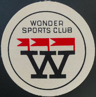 1962 Wonder Sports Club Member Crest Vintage Patch Rare