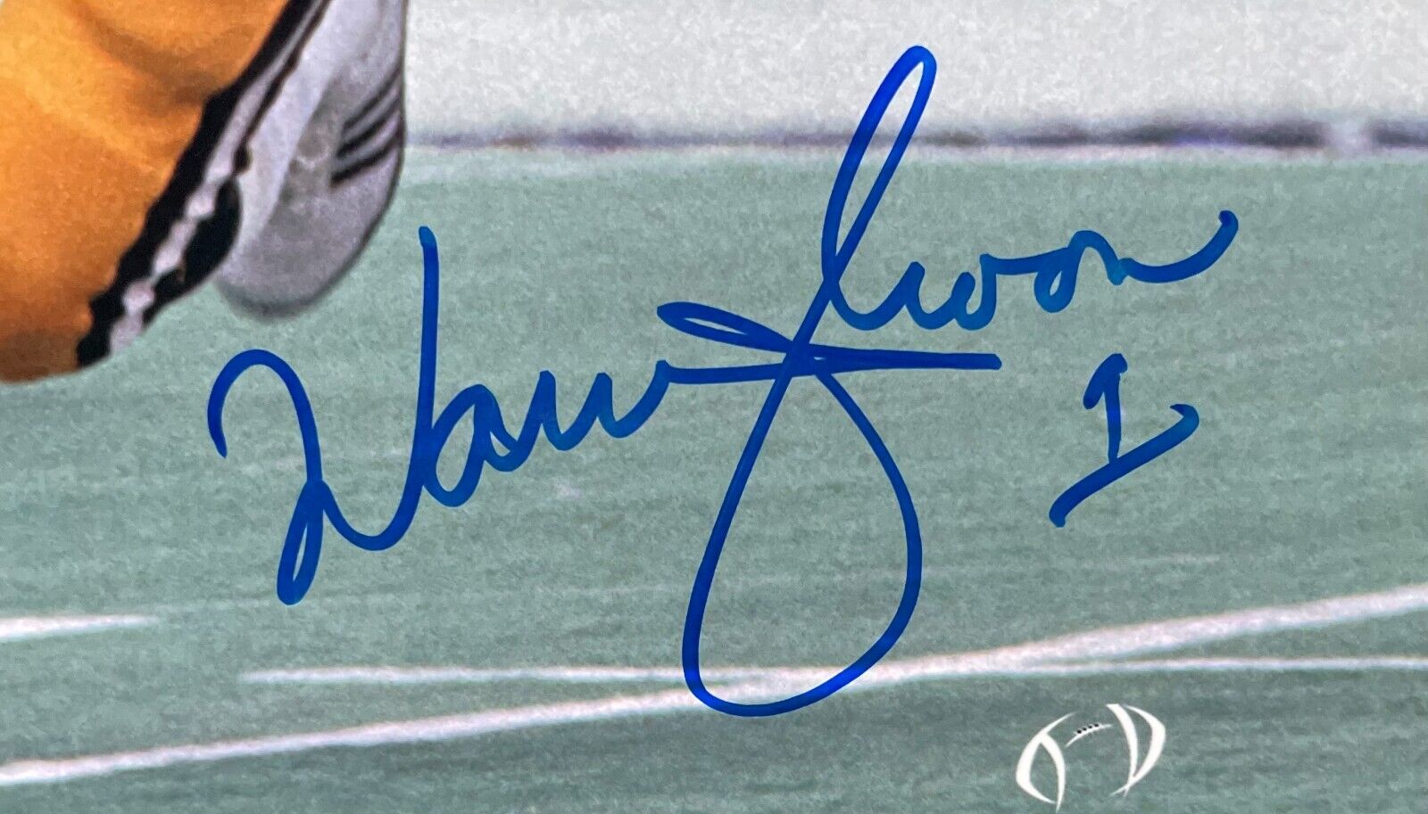 Warren Moon signed Houston Oilers 11x14 photo autographed HOF Inscription  JSA