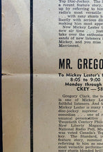 Load image into Gallery viewer, 1948 CKEY Toronto Radio Station Rare Point Of Sale Poster Maple Leafs Syl Apps
