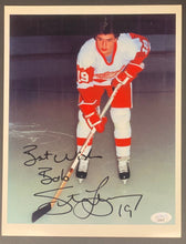 Load image into Gallery viewer, Steve Yzerman Signed 8x10 Photo Autographed Detroit Red Wings NHL Hockey JSA
