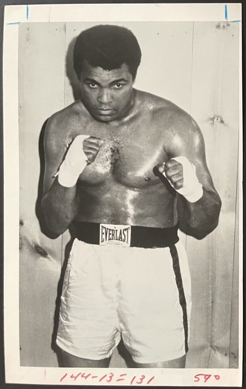 1978 Type 1 Press Photo Cassius Clay Muhammad Ali Promoting Fight vs Leon Spinks