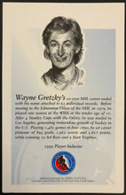 Load image into Gallery viewer, 1999 Hockey Hall Of Fame Inductee Postcards Includes Wayne Gretzky
