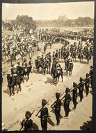 1910 Type 1 Photograph Procession Of King George V Queen Mary Delhi India LOA