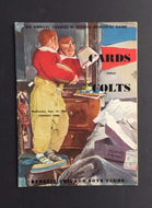 1954 Comiskey Park NFL Program Chicago Cardinals Baltimore Colts Bidwell Game