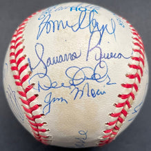 Load image into Gallery viewer, 1997 New York Yankees Team Signed Baseball Autographed JSA Jeter Rivera Torre
