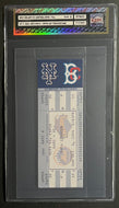 2004 Montreal Expos Final Franchise MLB Baseball Game Ticket vs New York Mets
