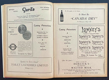 Load image into Gallery viewer, 1937 Montreal Forum NHL Hockey Program Maroons Beveridge Shutout Blackhawks
