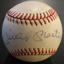 Load image into Gallery viewer, Mickey Mantle Signed Bobby Brown Baseball Autographed New York Yankees JSA LOA
