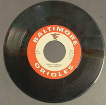Load image into Gallery viewer, 1980 Baltimore Orioles 45 RPM Vinyl Record Walter Woodward Perfect Pitch MLB
