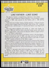 Load image into Gallery viewer, Autographed Signed Roberto Alomar Fleer Baseball Card San Diego Padres MLB VTG

