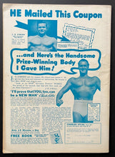 Load image into Gallery viewer, 1943 The Ring Boxing Magazine Vintage Johnny Greco Front Cover
